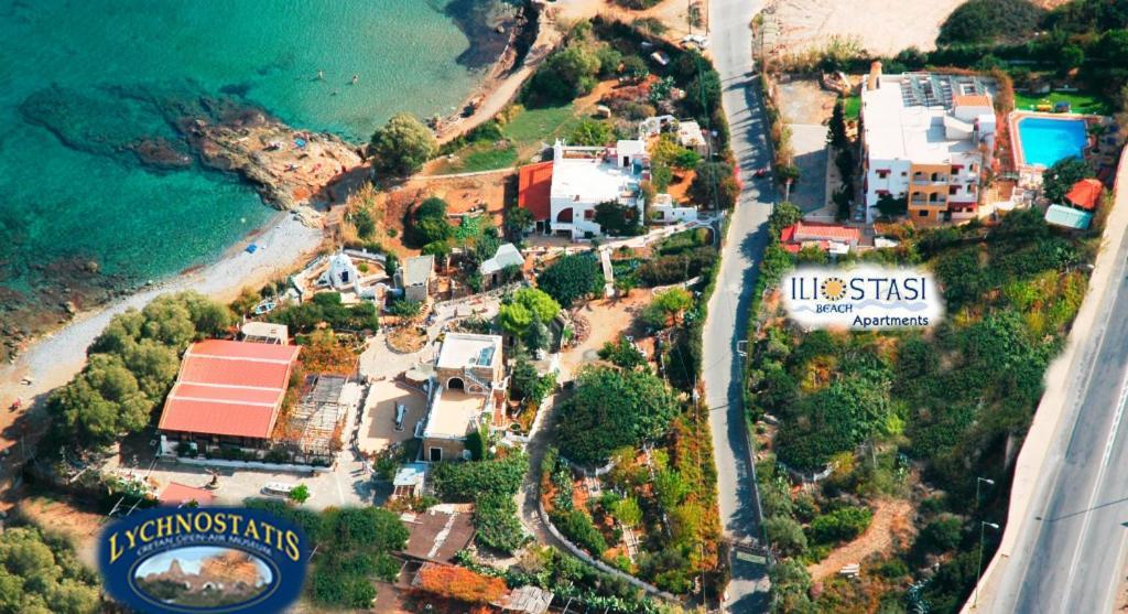 Iliostasi Beach Apartments ヘルソニソス エクステリア 写真