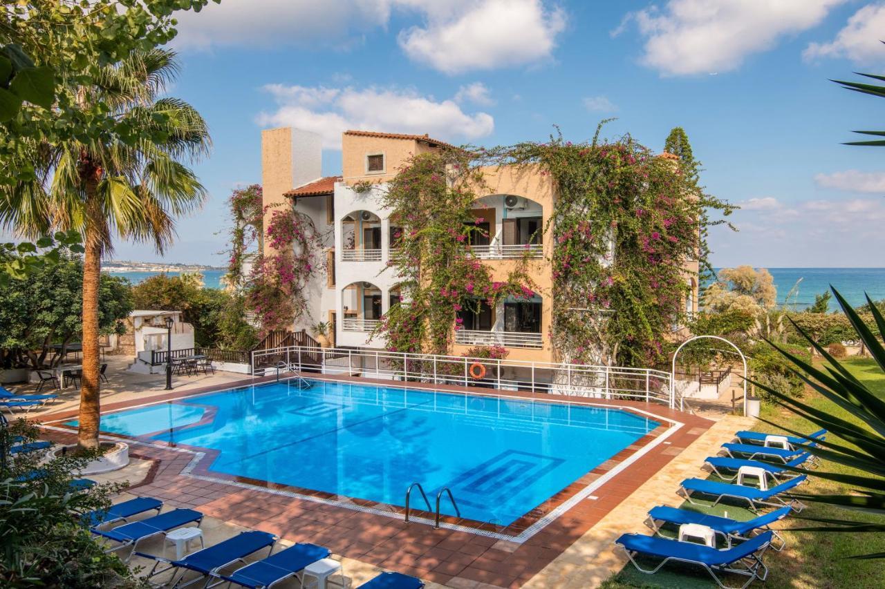 Iliostasi Beach Apartments ヘルソニソス エクステリア 写真