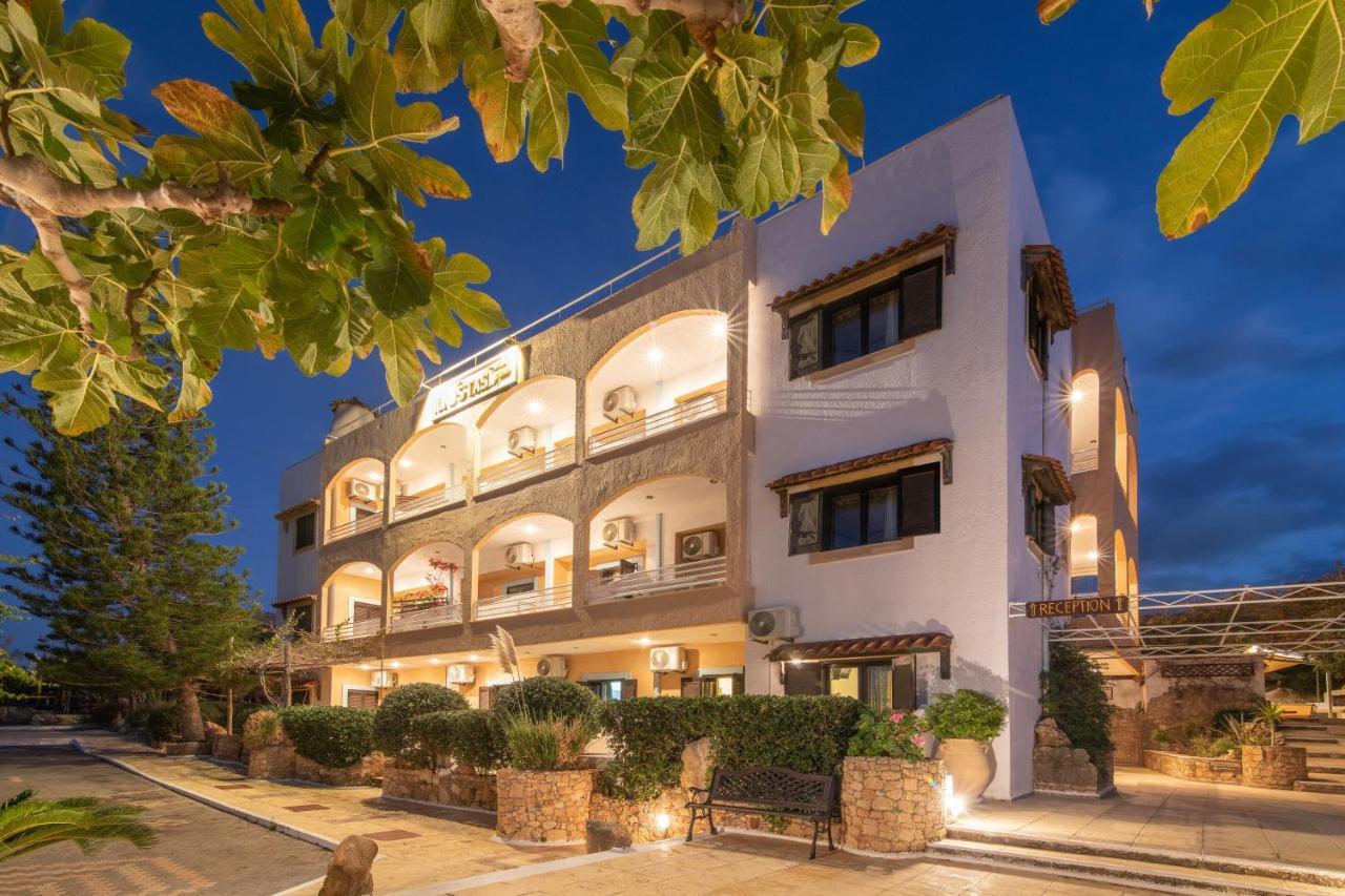 Iliostasi Beach Apartments ヘルソニソス エクステリア 写真