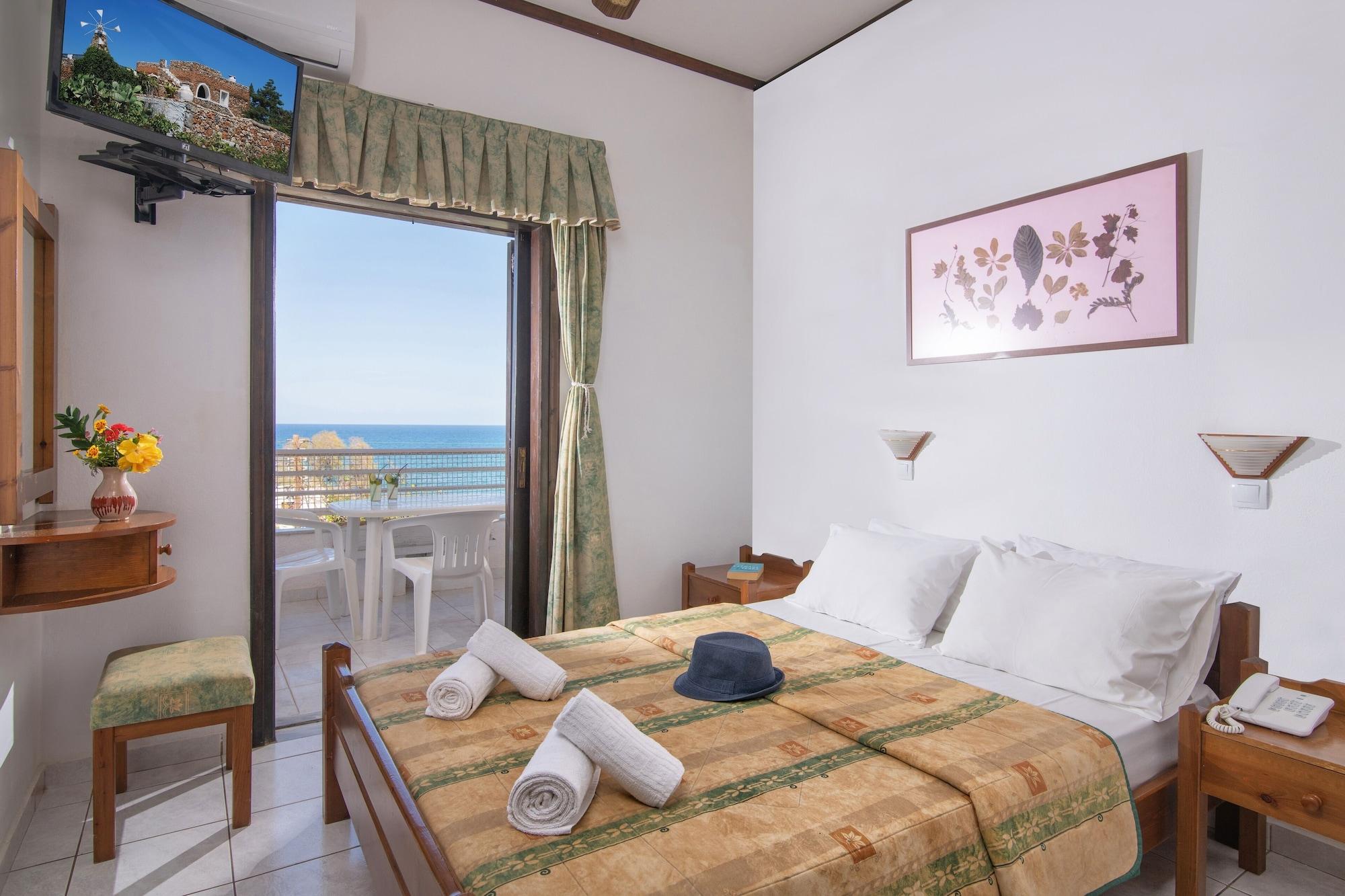 Iliostasi Beach Apartments ヘルソニソス エクステリア 写真
